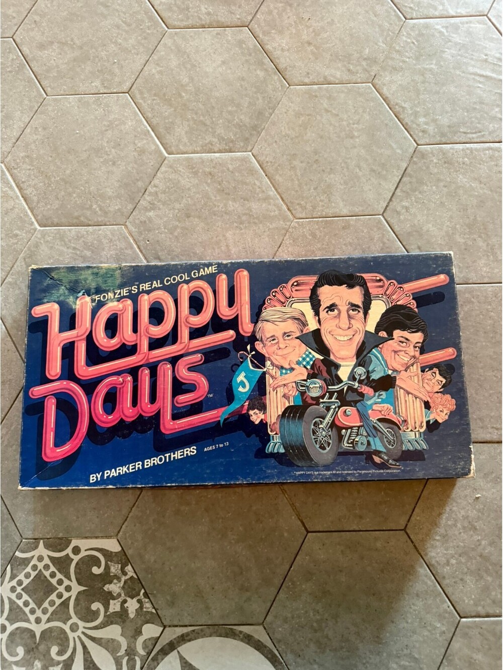 Vintage Happy Days Board Game by Parker Brothers, 1976